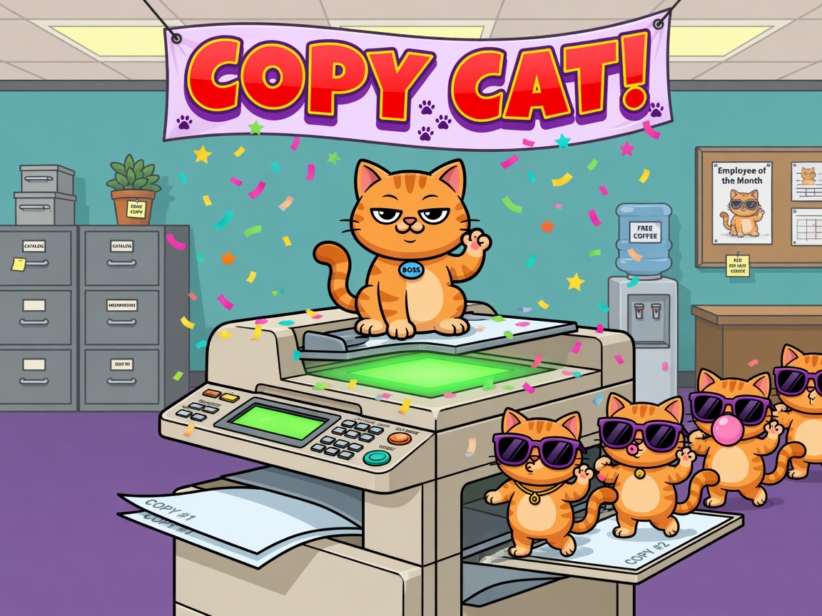 Copy cat celebration