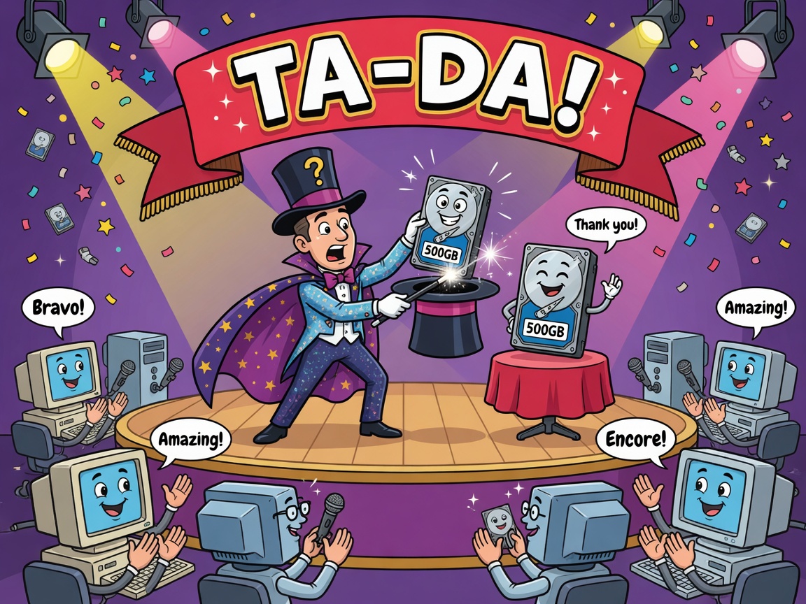 Ta-da celebration